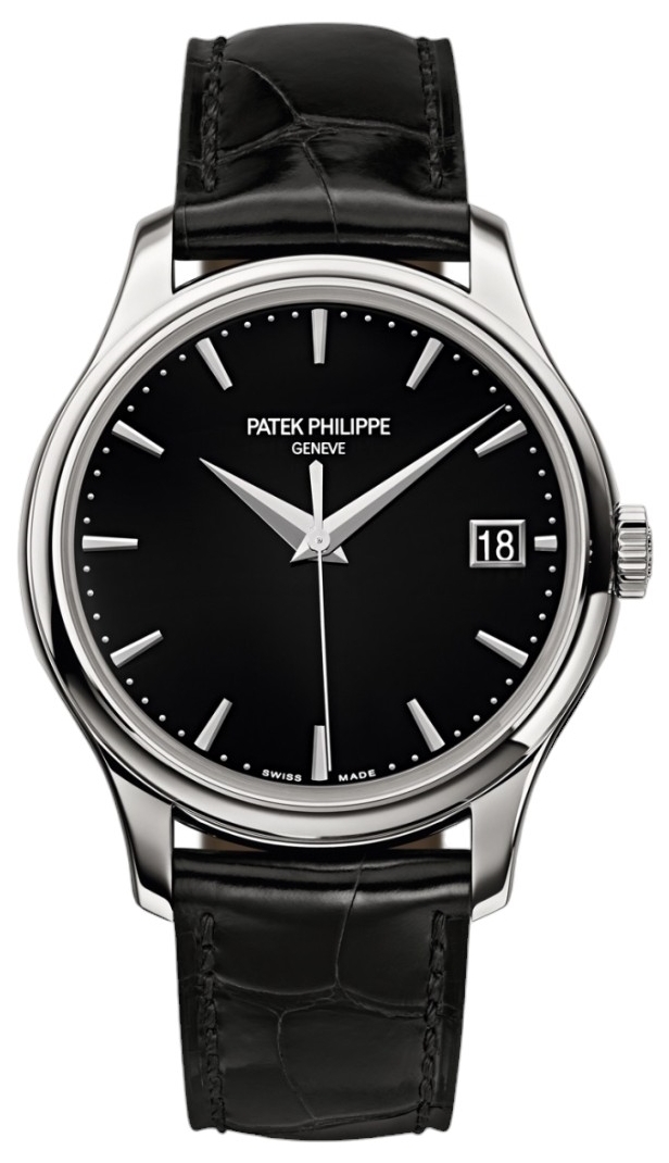 Patek Philippe Miesten kello 5227G-010 Calatrava Musta/Nahka Ø39 mm