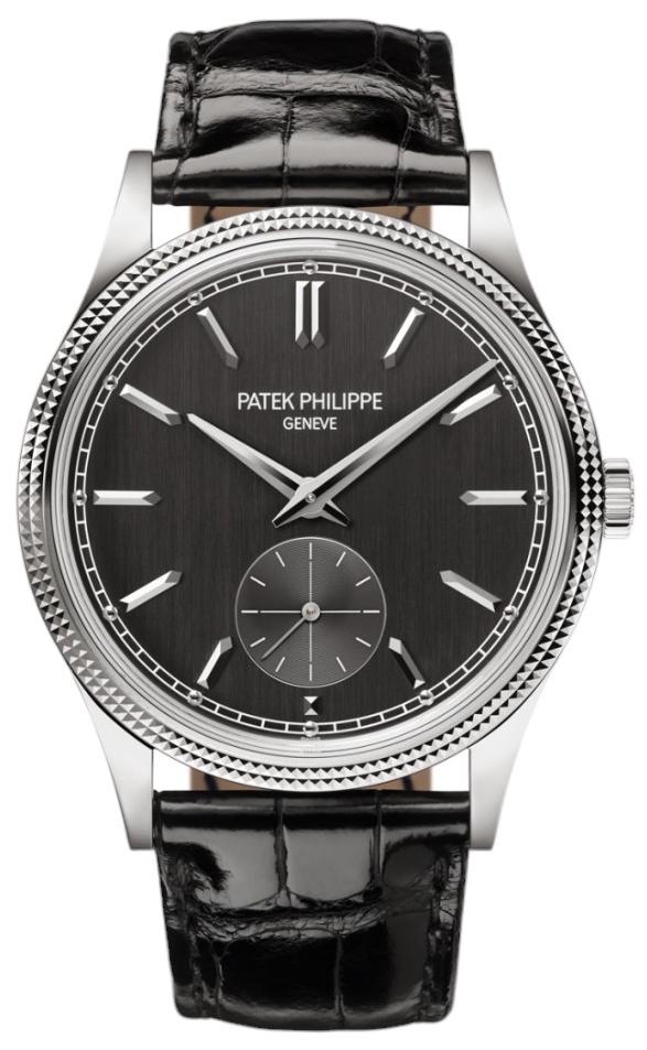 Patek Philippe Miesten kello 6119G-001 Calatrava Harmaa/Nahka Ø39 mm