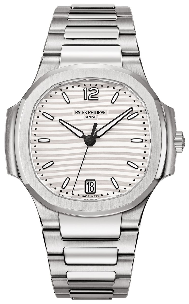 Patek Philippe Naisten kello 7118/1A-010 Nautilus Hopea/Teräs Ø35.2