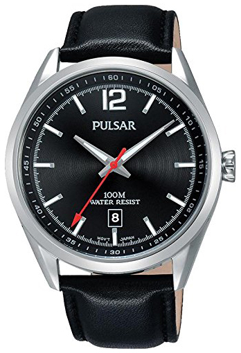 Pulsar Dress Miesten kello PS9519X1 Musta/Nahka Ø42 mm