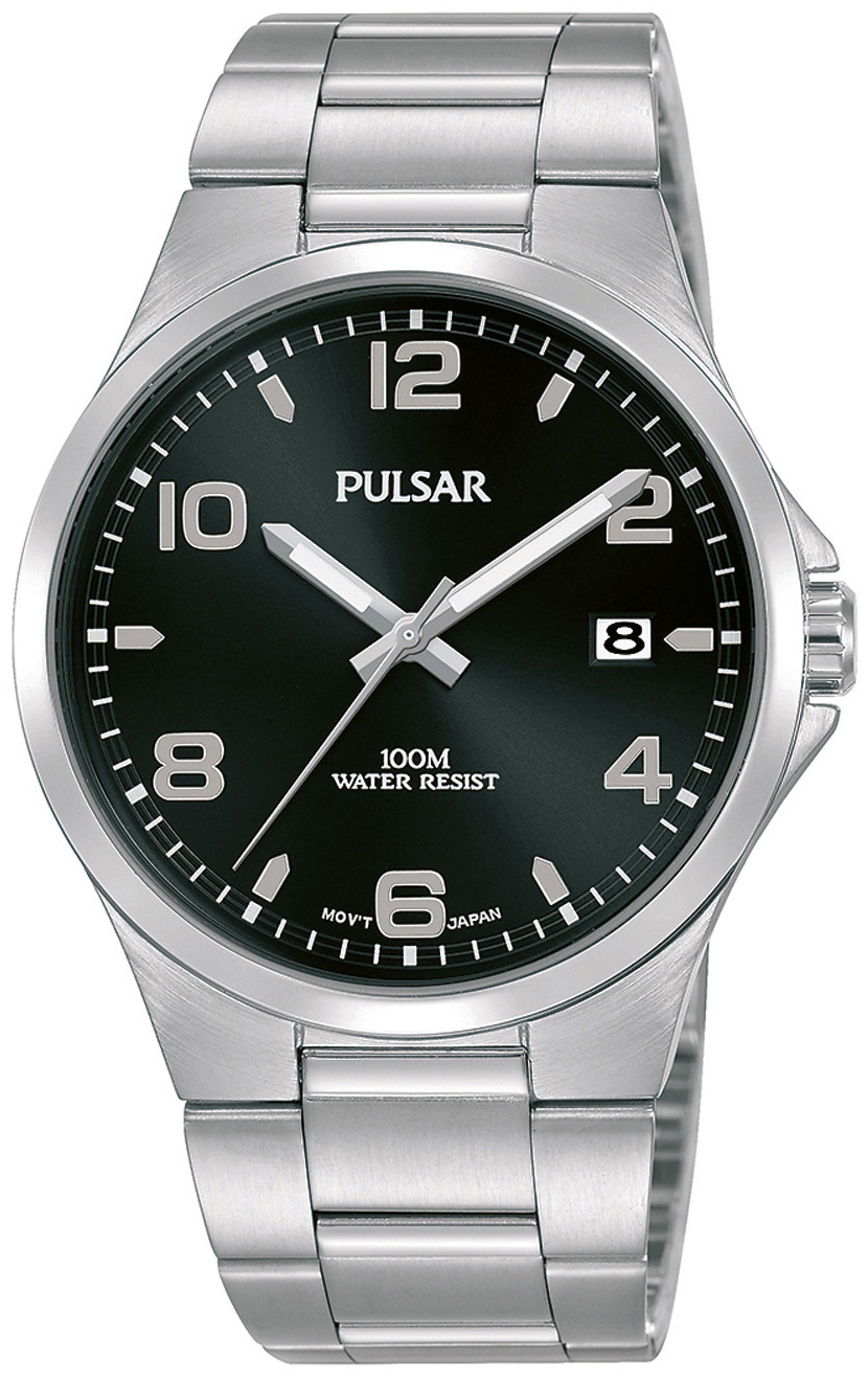 Pulsar 99999 Miesten kello PS9619X1 Musta/Teräs Ø38 mm