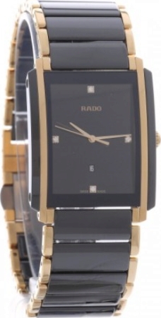 Rado Naisten kello R20219712 Integral Musta/Punakultasävyinen