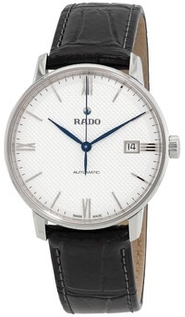 Rado Miesten kello R22860075 Coupole Valkoinen/Nahka Ø37.7 mm