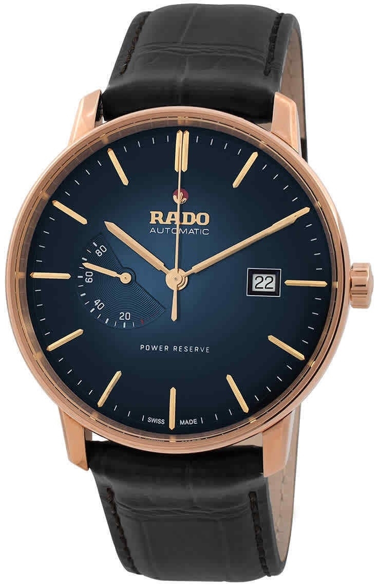 Rado Miesten kello R22879215 Coupole Sininen/Nahka Ø41 mm