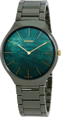 Rado Miesten kello R27006912 True Vihreä/Keraaminen Ø39 mm