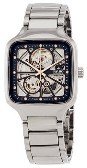 Rado R27083712 True Square Harmaa/Keraaminen Ø38 mm