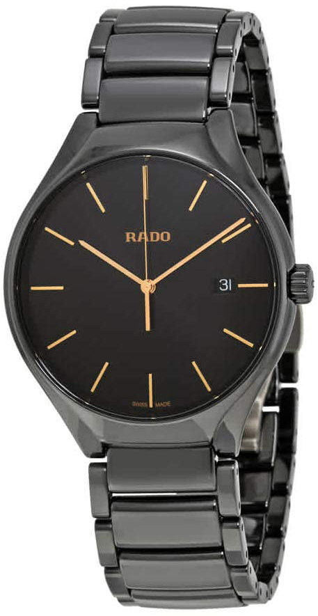 Rado Miesten kello R27238162 True Musta/Keraaminen Ø40 mm