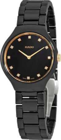 Rado Naisten kello R27742722 True Musta/Keraaminen Ø30 mm