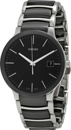 Rado Naisten kello R30934162 Centrix Musta/Keraaminen Ø38 mm