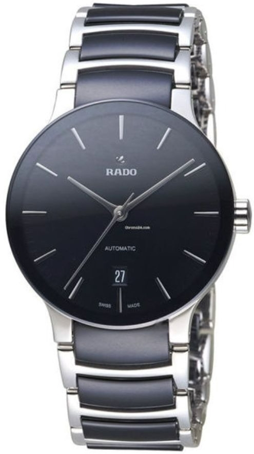 Rado Miesten kello R30941172 Centrix Musta/Teräs Ø38 mm