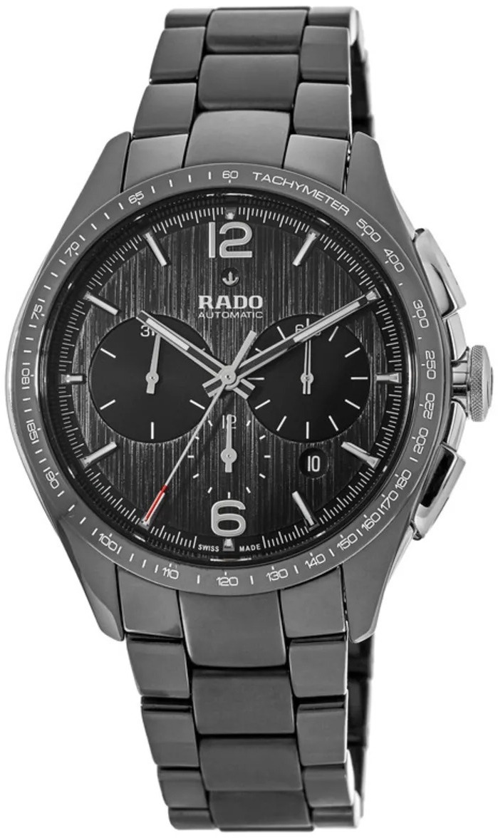 Rado Miesten kello R32121152 Hyperchrome Musta/Teräs Ø45 mm