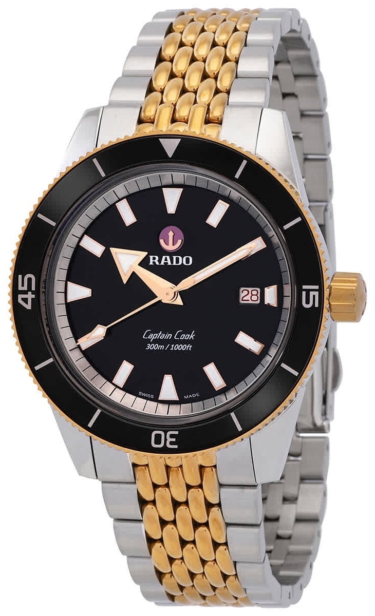 Rado Miesten kello R32137153 Captain Cook Musta/Punakultasävyinen