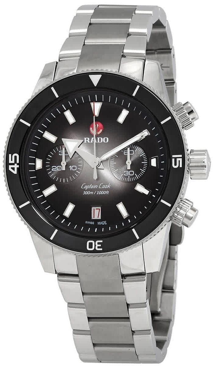 Rado Miesten kello R32145158 Captain Cook Harmaa/Teräs Ø43 mm