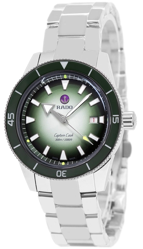 Rado Miesten kello R32149318 Captain Cook Cameron Norrie Teräs Ø42