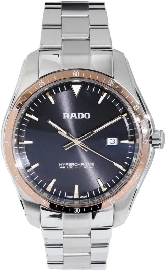 Rado Miesten kello R32502163 Hyperchrome Harmaa/Teräs Ø44.9 mm