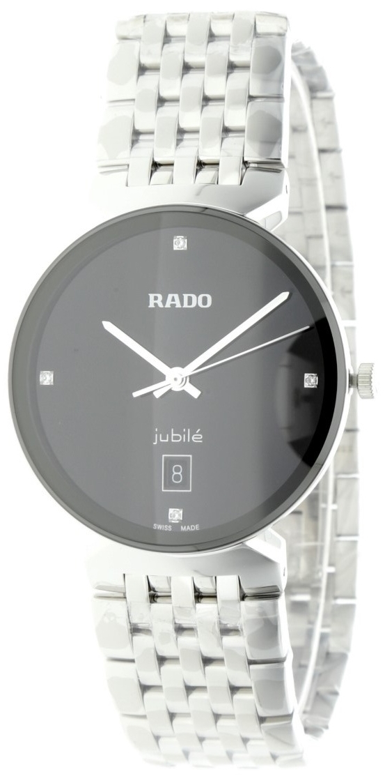 Rado R48912713 Florence Musta/Teräs Ø38 mm