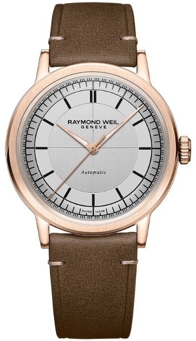 Raymond Weil Miesten kello 2925-PC5-65001 Millesime Hopea/Nahka