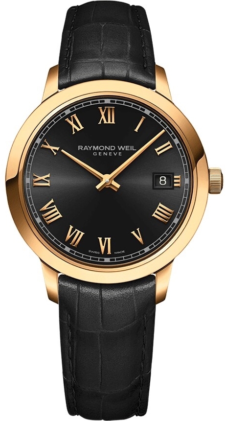 Raymond Weil Naisten kello 5385-PC-00208 Toccata Musta/Nahka Ø34 mm