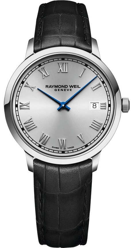 Raymond Weil Miesten kello 5485-STC-00658 Toccata Hopea/Nahka Ø39 mm