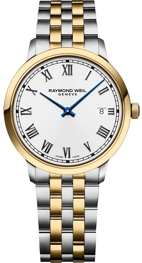 Raymond Weil Miesten kello 5485-STP-00359 Toccata Valkoinen/Teräs