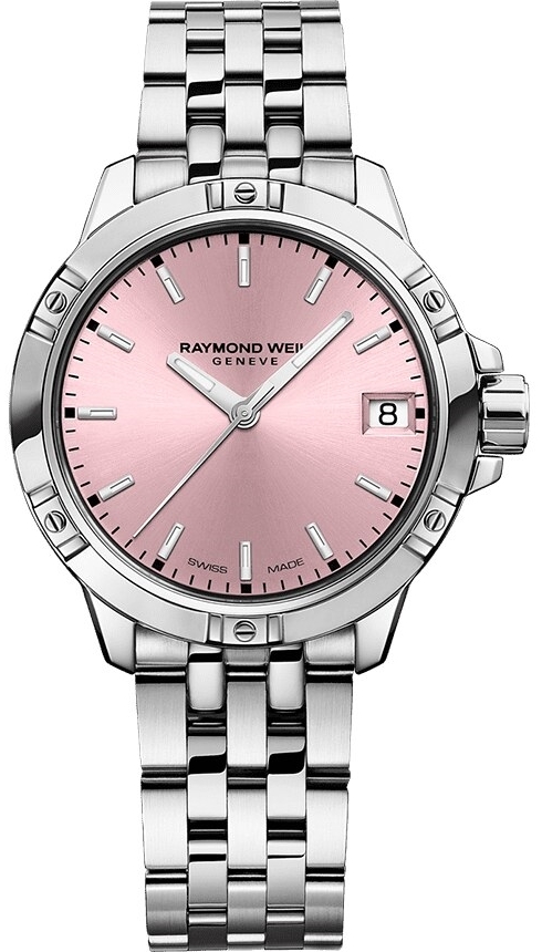 Raymond Weil Naisten kello 5960-ST-80001 Tango Pinkki/Teräs Ø30 mm