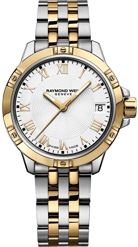 Raymond Weil Naisten kello 5960-STP-00308 Tango Valkoinen/Teräs Ø30