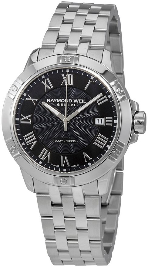 Raymond Weil Miesten kello 8160-ST-00208 Tango Musta/Teräs Ø41 mm