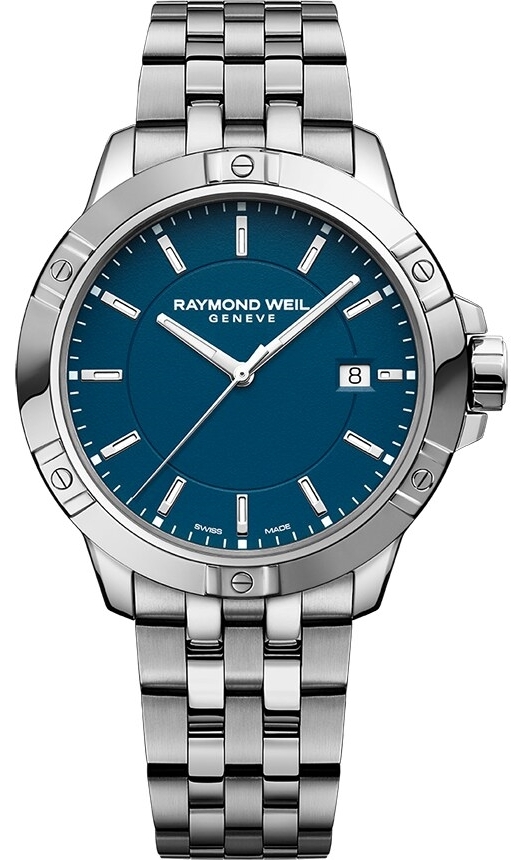 Raymond Weil Miesten kello 8160-ST-50041 Tango Sininen/Teräs Ø41 mm