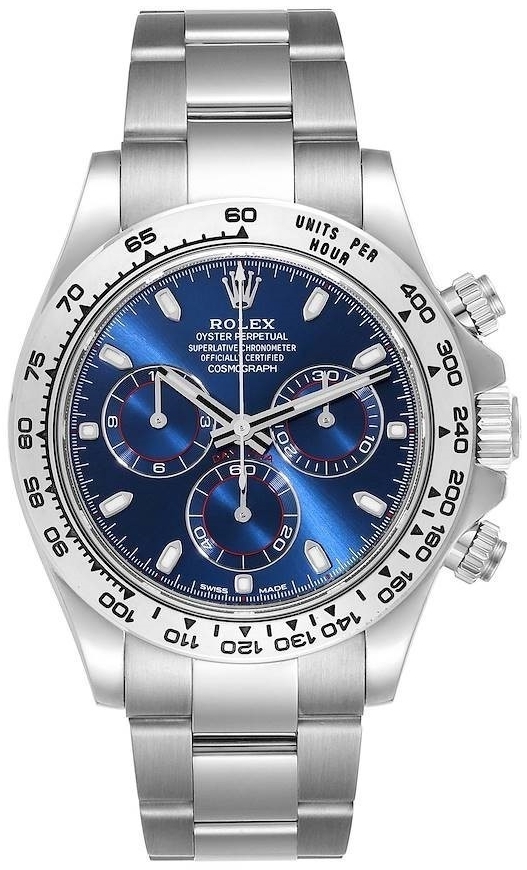 Rolex Miesten kello 116509-0071 Cosmograph Daytona Sininen/18K