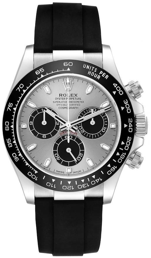 Rolex Miesten kello 116519LN-0027 Cosmograph Daytona Hopea/Kumi Ø40