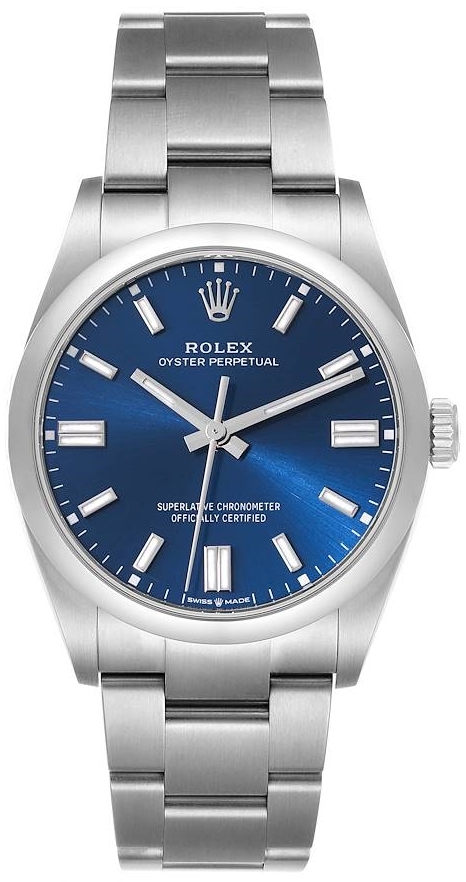 Rolex Miesten kello 126000-0003 Oyster Perpetual 36 Sininen/Teräs