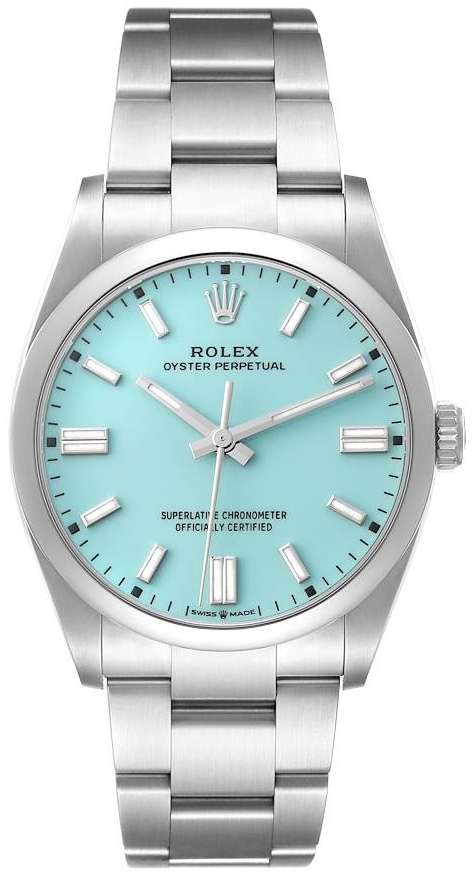 Rolex Miesten kello 126000-0006 Oyster Perpetual 36 Tiffany Blue