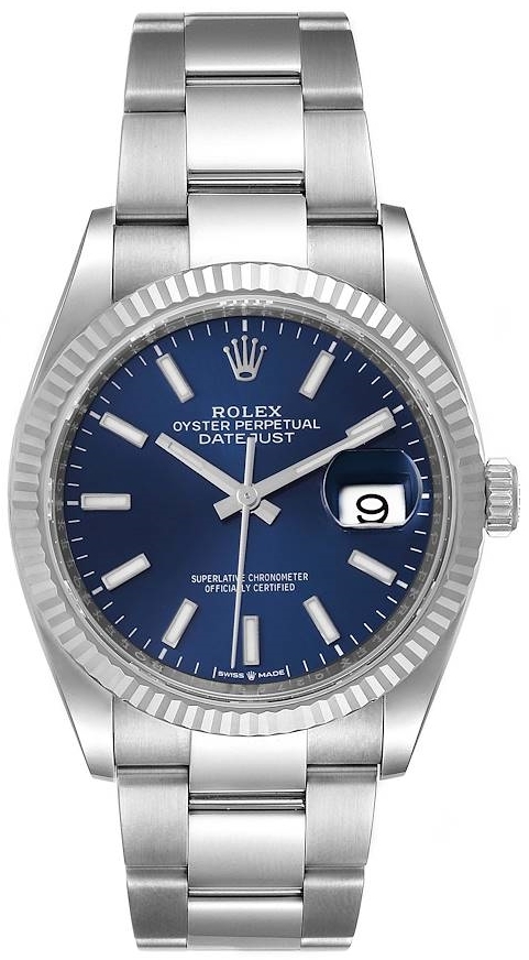 Rolex Naisten kello 126234-0018 Datejust 36 Sininen/Teräs Ø36 mm