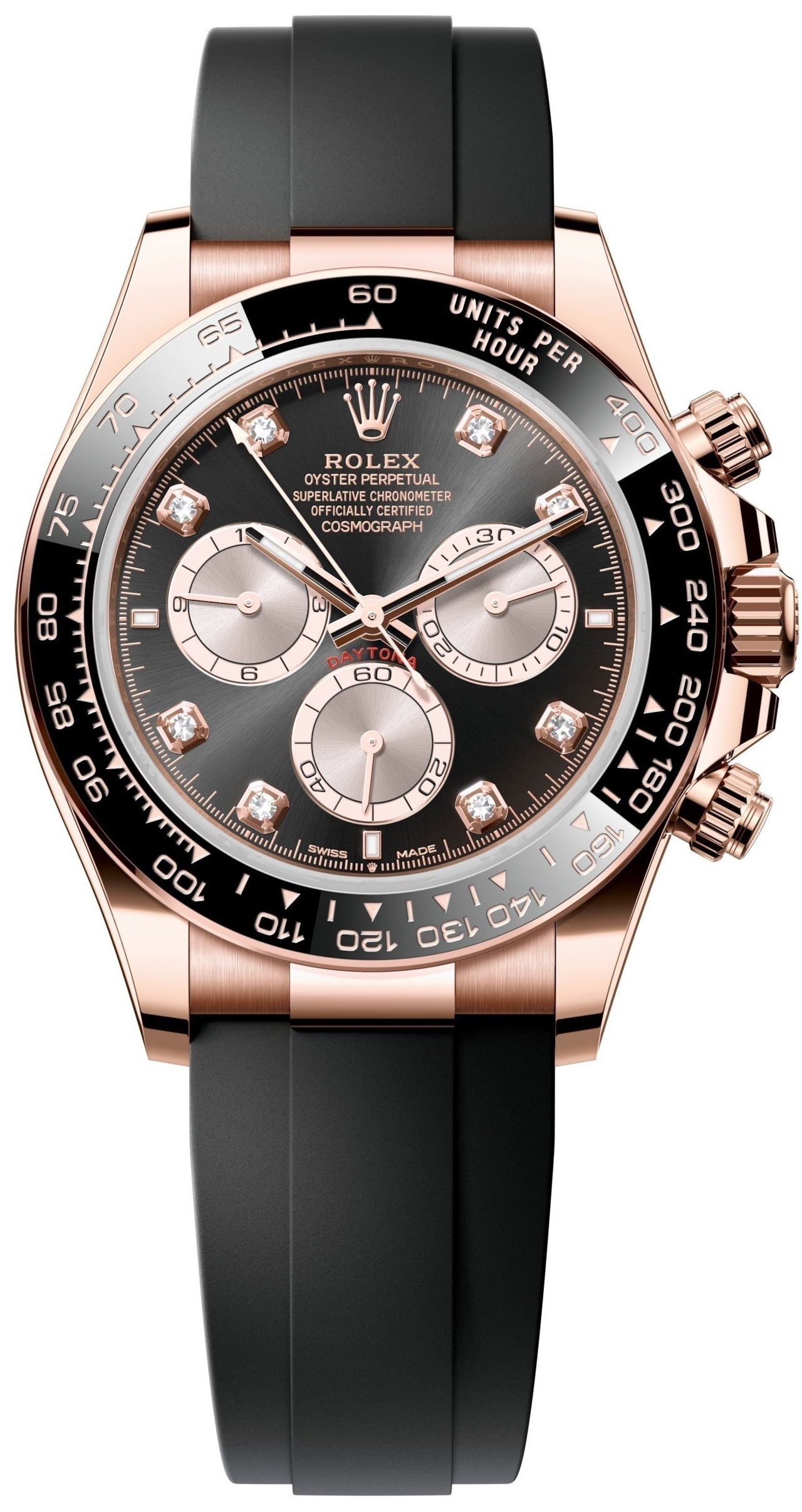 Rolex Miesten kello 126515LN-0004 Cosmograph Daytona Musta/Kumi Ø40