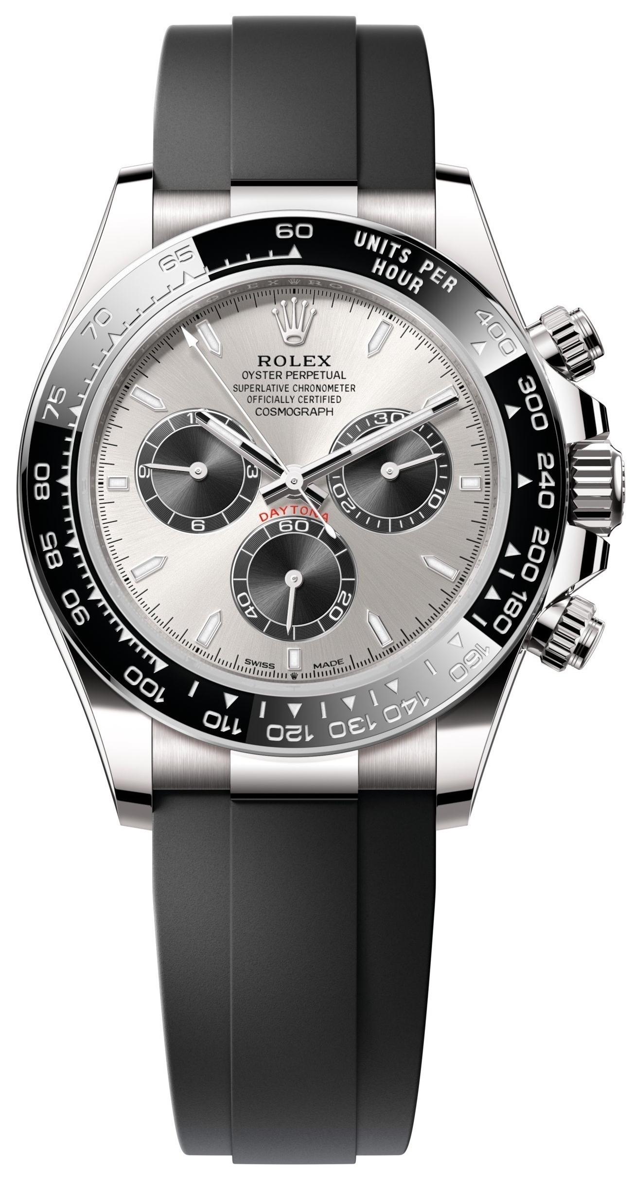 Rolex Miesten kello 126519LN-0006 Cosmograph Daytona Harmaa/Kumi Ø40