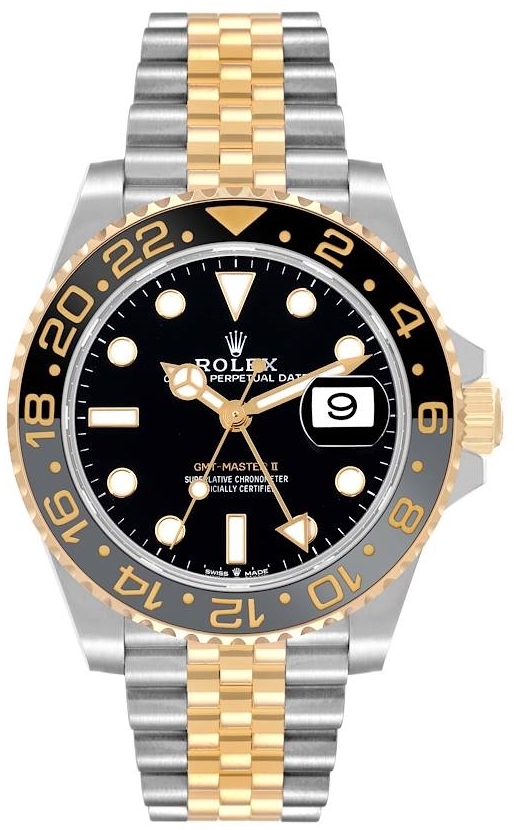 Rolex Miesten kello 126713GRNR-0001 GMT-Master II Musta/Teräs Ø40 mm