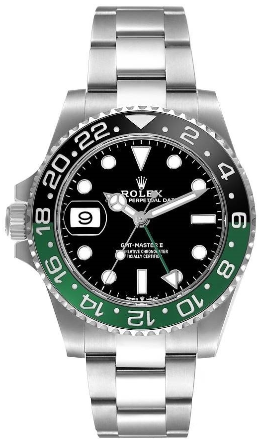 Rolex Miesten kello 126720VTNR-0001 Gmt-Master Ii Sprite Musta/Teräs