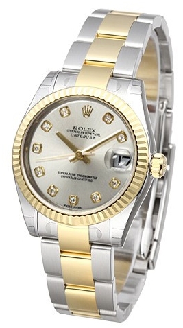 Rolex Naisten kello 178273-0040 Datejust 31 Hopea/Teräs Ø31 mm