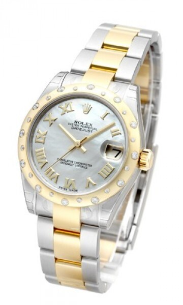 Rolex Naisten kello 178343-0007 Datejust Lady Hopea/Teräs Ø31 mm