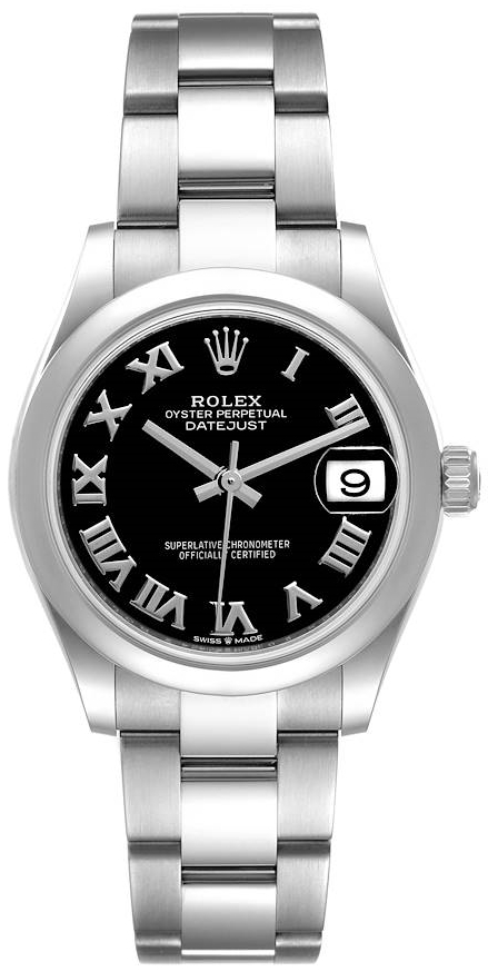 Rolex Naisten kello 278240-0001 Datejust 31 Musta/Teräs Ø31 mm