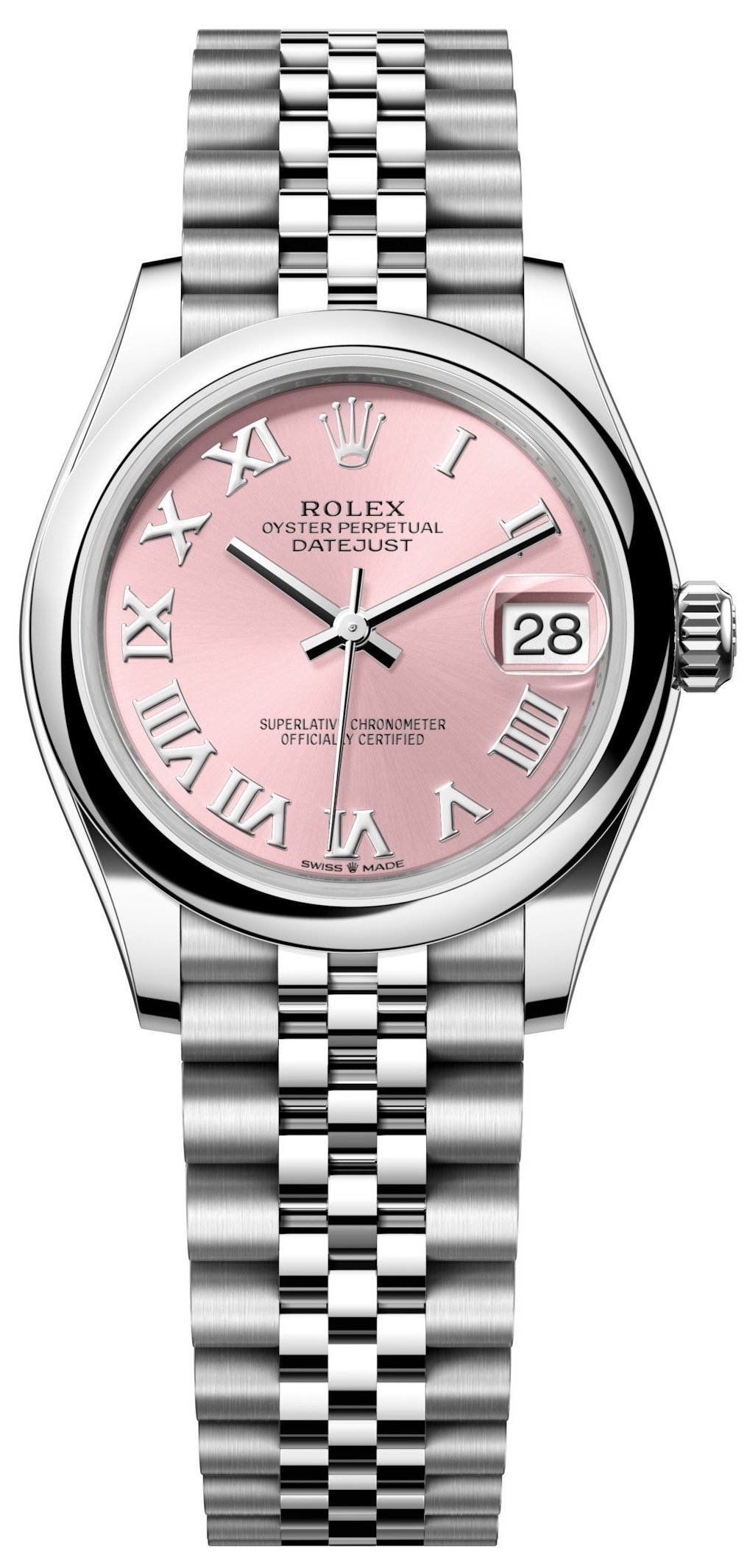 Rolex Naisten kello 278240-0014 Datejust 31 Pinkki/Teräs Ø31 mm