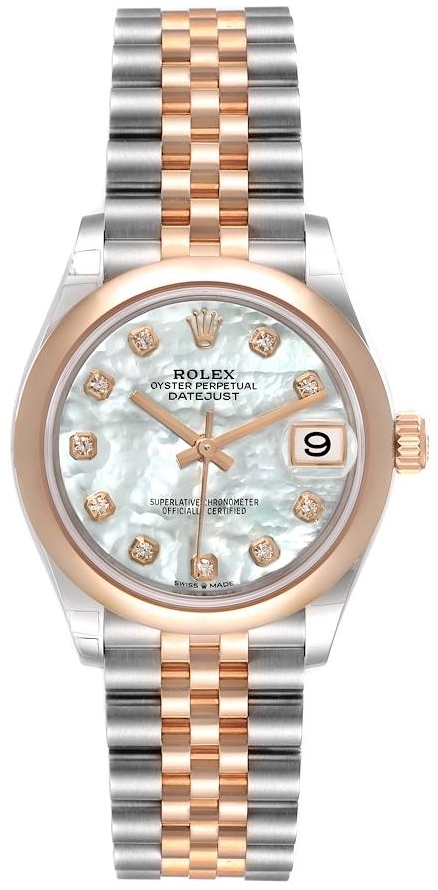 Rolex Naisten kello 278241-0026 Datejust 31 Valkoinen/Teräs Ø31 mm