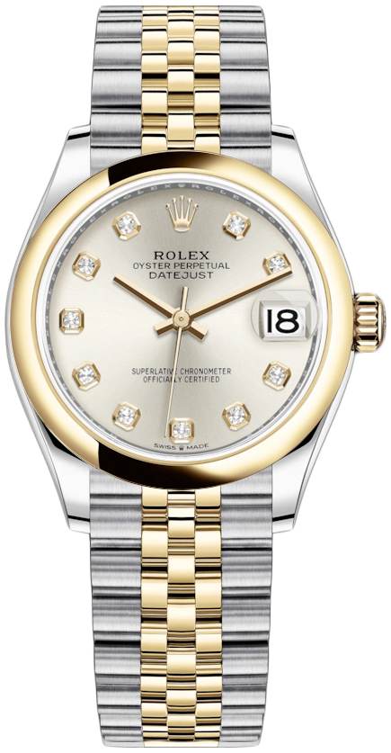 Rolex Naisten kello 278243-0020 Datejust 31 Hopea/18K keltakultaa