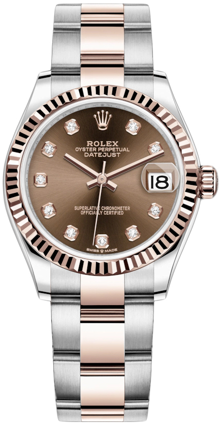 Rolex Naisten kello 278271-0027 Datejust 31 Ruskea/18K punakultaa