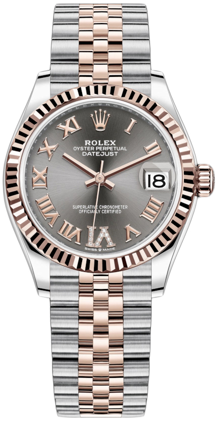 Rolex Naisten kello 278271-0030 Datejust 31 Harmaa/18K punakultaa