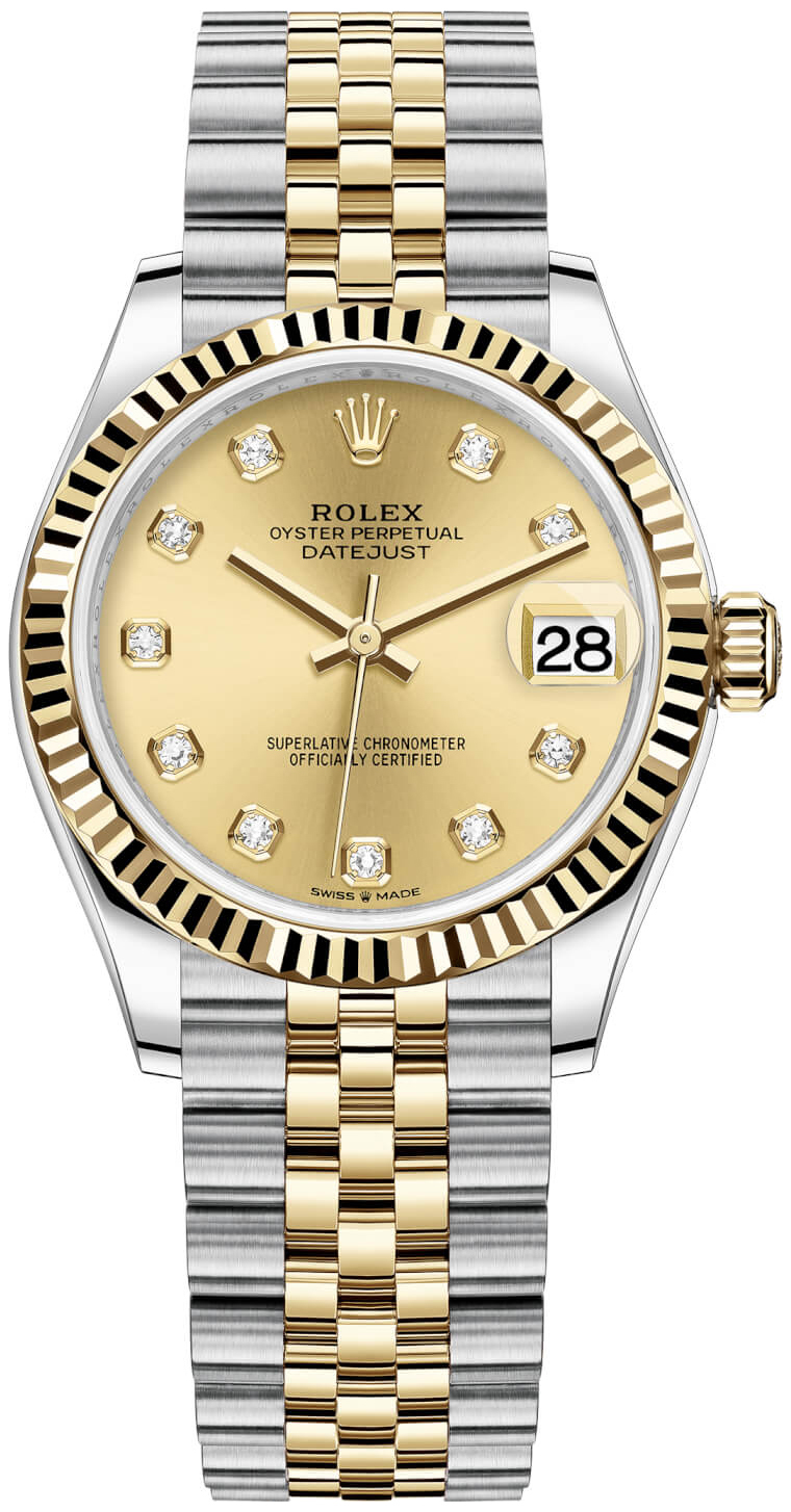 Rolex Naisten kello 278273-0026 Datejust 31 Kullattu/18K keltakultaa