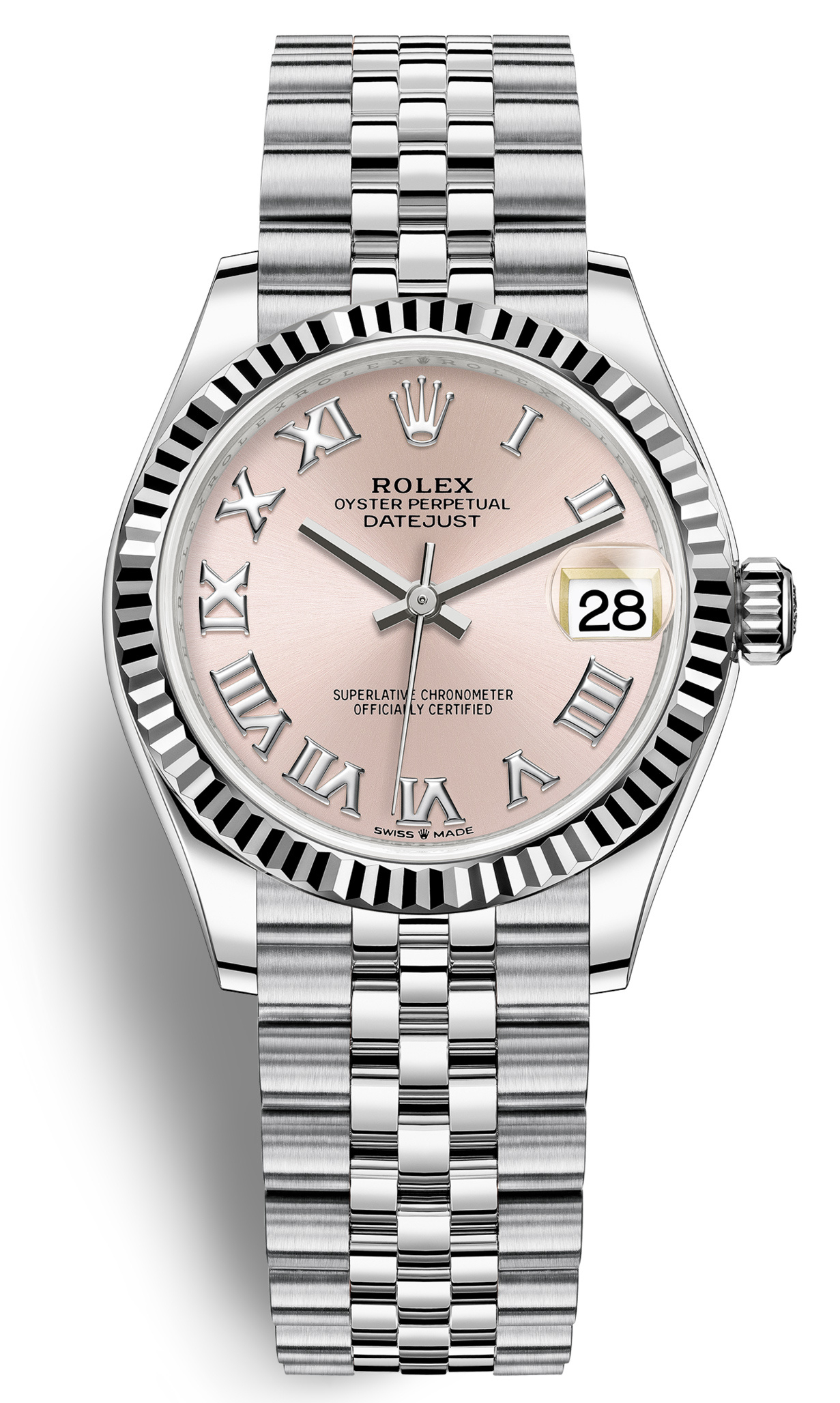 Rolex Naisten kello 278274-0020 Datejust 31 Pinkki/Teräs Ø31 mm