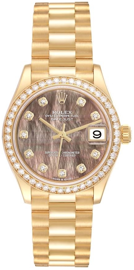 Rolex Naisten kello 278288RBR-0032 Datejust 31 Musta/18K keltakultaa