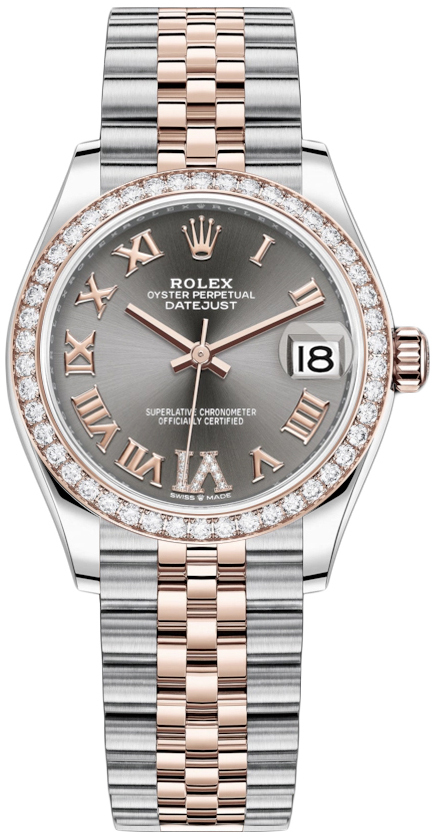 Rolex Naisten kello 278381RBR-0030 Datejust 31 Harmaa/18K punakultaa