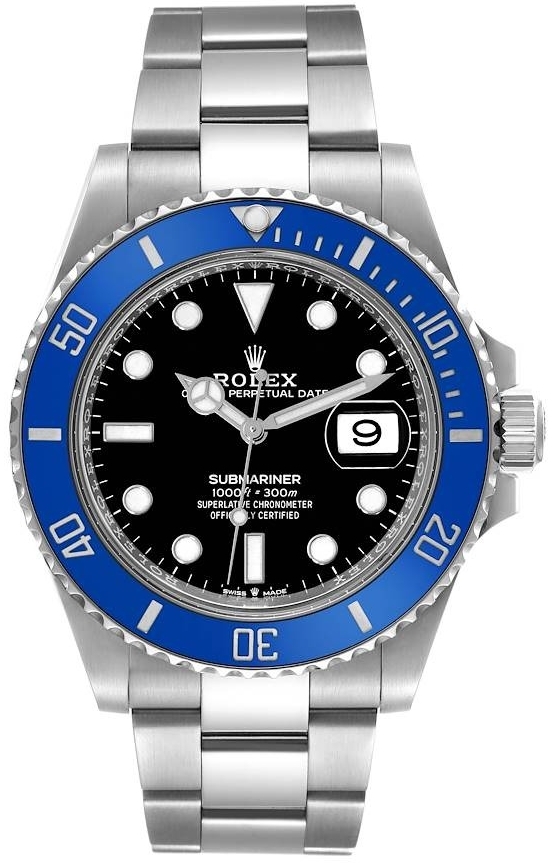 Rolex Miesten kello 126619LB-0003 Submariner Smurf Sininen/18K